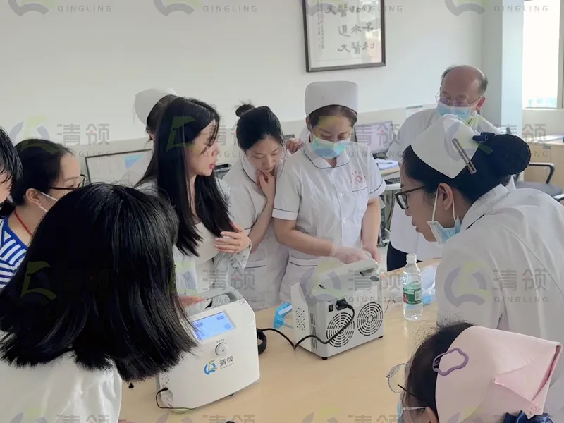 清领物理降温仪 应用场景示意