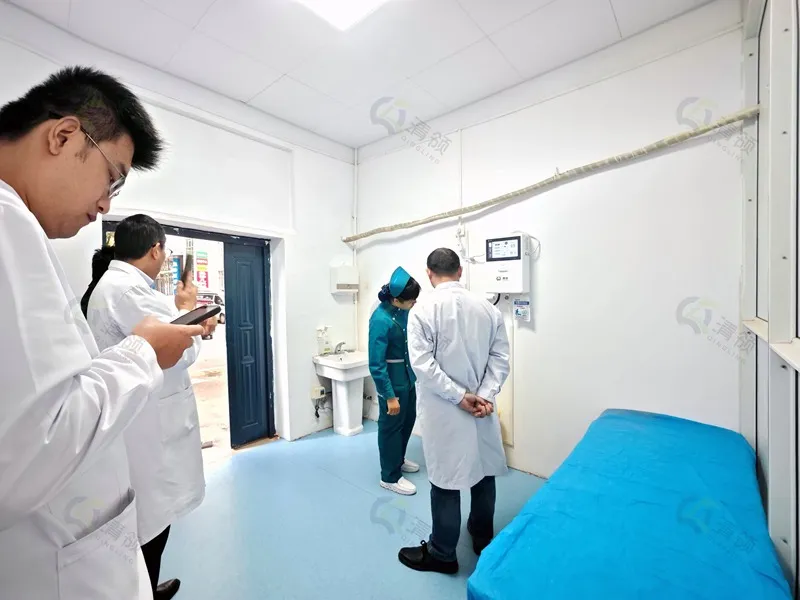 动物致伤清洗设备 应用场景示意