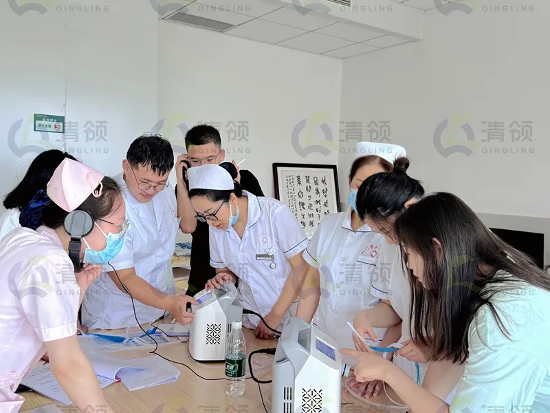 儿童退热降温仪 应用场景示意
