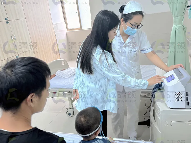 儿童物理降温系统 - 儿童物理降温仪产品示意