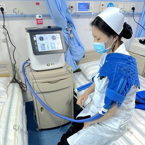 医用关节冷敷设备 应用场景示意